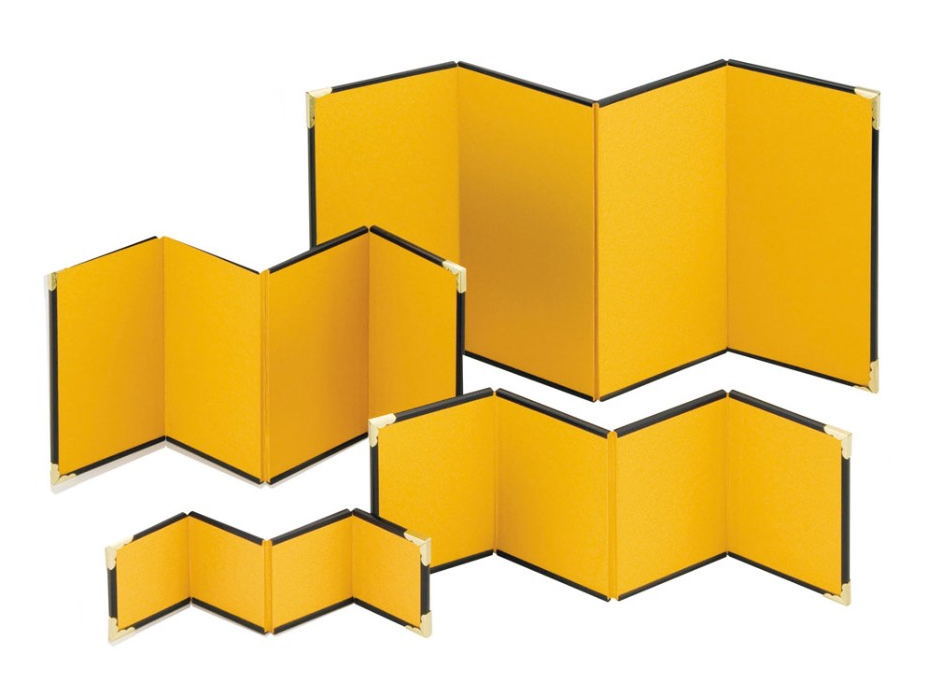 【送料無料】【まとめ買いがお得！】4曲ミニ金屏風 迎春 和雑貨小物 日本製日本製ミニ金屏風 インテリア 和雑貨 書道用品 【大/中/小/特小あり】【演出小物】【インテリア雑貨】64203 中サイズ【定番】