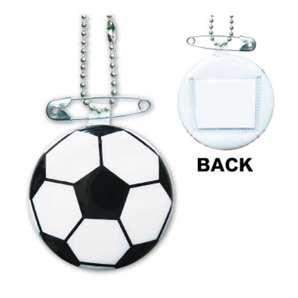 【よりどり20個で送料無料】BUKATSU SOULエナメルネームホルダーサッカー15062-0【定番】【部活】●●