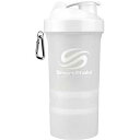 【よりどり3個で送料無料】SmartShake(スマートシェイク)シェイカーボトル600mlホワイトKSS0003【定番】●●(4)