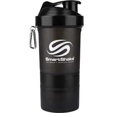 【よりどり3個で送料無料】SmartShake(スマートシェイク)シェイカーボトル600mlブラックKSS0007【定番】●●