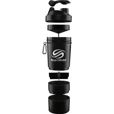 【よりどり3個で送料無料】SmartShake(スマートシェイク)シェイカーボトル600mlブラックKSS0007【定番】●●