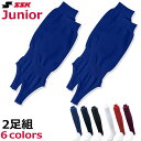 【送料無料】【2000円均一】【2足組】SSK(エスエスケイ) キッズ ジュニア ボーイズ ローカット ストッキング (天竺編み)2足組 【洗い替えに2足セット...