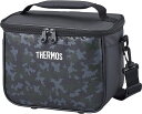 】THERMOS(サーモス) クーラーボックスソフトクーラー 5Lブラックカモフラ REI0052-BKC