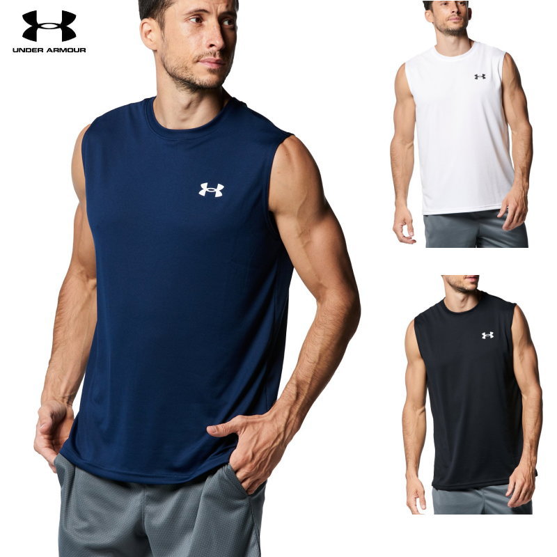 【送料無料】UNDER ARMOUR(アンダーアーマー) 　UAテック スリーブレス シャツ（トレーニング/MEN）ス..