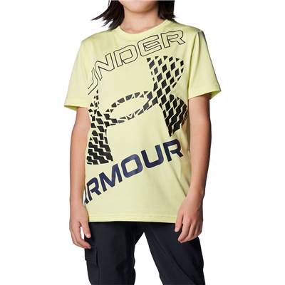 【送料無料】【2500円均一】【廃番追メル】UNDER ARMOUR(アンダー アーマー)スーパービッグロゴS/S Tシャツ ジュニア ソニックイエロー×ブラック 1384684-727【24☆】 【送料無料】【2500円均一】【廃番追メル】UNDER ARMOUR(アンダー アーマー)スーパービッグロゴS/S Tシャツ ジュニア ソニックイエロー×ブラック 1384684-727【24☆】