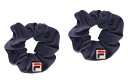 【送料無料】【洗い替えに2個セット】【廃番メル】 FILA(フィラ) コーデュロイシュシュ フィラネイビー VL9293-20-2SET【24☆】