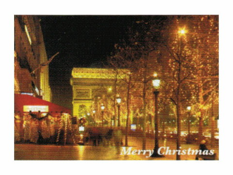 【ギフトに最適】Christmas グリーティングカードXGC-100505