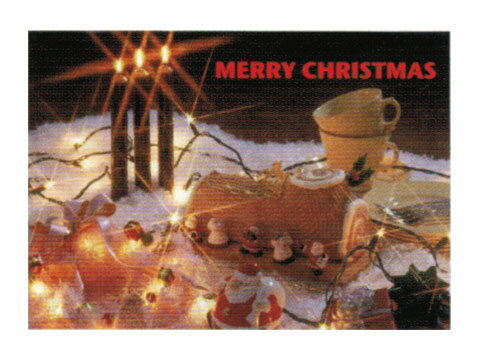 【ギフトに最適】Christmas ポストカードXPC-090503