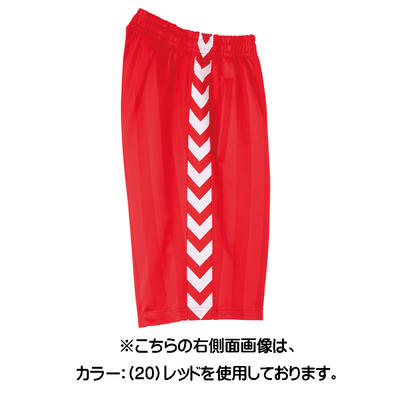 【よりどり3個以上で各200円引き】hummel(ヒュンメル)キッズ・ジュニアウォームアップハーフパンツクラレットHJT6069-26【17☆】●●セール サッカー 用品 セール