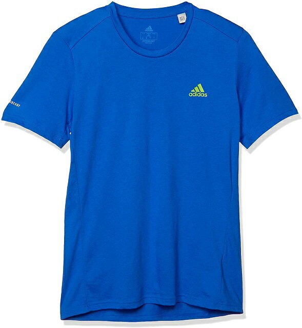 【送料無料】【2500円均一】【廃番メル】adidas(アディダス) FASTグラフィックTシャツ メンズ 半袖 ランニングウェア グローリーブルー GLR44...