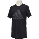 ■商品の紹介 adidas(アディダス)の　Tシャツ です。 アーバナイズされたスポーツスタイルを提案するIDレンジ。 トレンドのビッグロゴを同色プリントで表現した、グラフィックTシャツ。 メーカー希望小売価格：3,490円（税別） カラー：ブラック サイズ： 素材：シングルジャージー（綿50％）、綿25％、レーヨン25％ ■