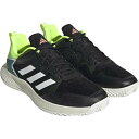 【送料無料】【数量限定】【9000円均一】adidas(アディダス) メンズ テニスシューズDEFIANTSPEEDMMC クレー・オムニコート用コアブラック×...
