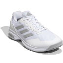 【送料無料】adidas(アディダス) テニスシューズGAMECOURT2OC クレー・オムニコート用フットウェアホワイト×グレー GZ4768【23☆】