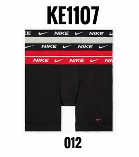 【送料無料】【6000円均一】NIKE (ナイキ) メンズ 3枚組ボクサーパンツメンズ ボクサー ショーツ 3枚セット コットン ストレッチ スポーツ インナーにも KE1107-012 　【22☆】