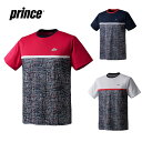 【送料無料】【4000円均一】【廃番】prince(プリンス) 吸汗速乾 半袖 テニス ウェア メンズ ゲームシャツプリンス prince テニスウェア ユニセ...