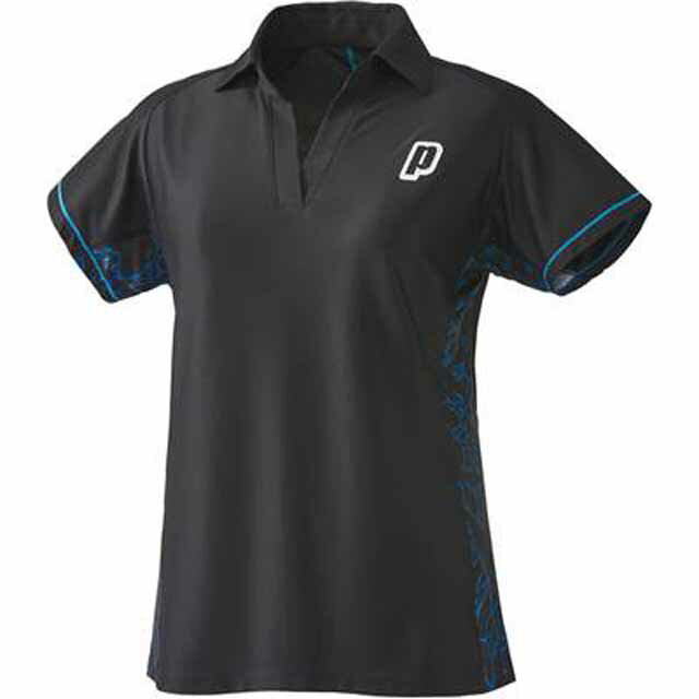 【送料無料】【4000円均一 Mサイズのみ】【廃番メル】prince(プリンス)レディース・ウィメンズ ゲームシャツ ブラック WL8161-165-M【20☆...