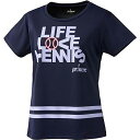 【送料無料】【2500円均一　Sサイズのみ】【廃番】prince(プリンス)レディース・ウィメンズTシャツ WL9068ネイビーWL9068-127-S【20☆R】