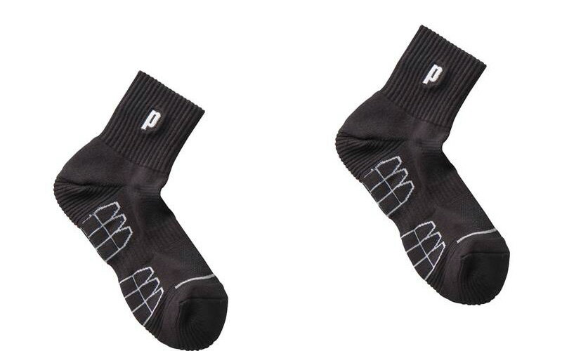 【送料無料】【洗い替えに2足セット】prince(プリンス)レディース・ウィメンズレディス極厚レッグホールドショートソックスブラック23〜25cmPS359-1...