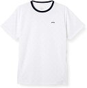 【送料無料】【4000円均一 Sサイズのみ】【廃番】prince(プリンス) 吸汗速乾 遮熱 半袖 Tシャツメンズ ゲームシャツホワイト×ホワイト MS1001-200-S【21★】