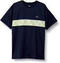 【送料無料】【3000円均一Sサイズのみ】【廃番メル】prince(プリンス)吸汗速乾 半袖 テニスウェア メンズ ゲームシャツ ネイビー MS1007-127...