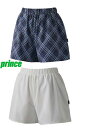 【送料無料】【5000円均一】【廃番】prince(プリンス)レディース ウィメンズ ストレッチ キュロット ショートパンツ テニスウエア テニス スコート 撥...