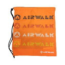 【送料無料】AIRWALK(エアウォーク)5SランドリーバッグオレンジAR1502092-5600【16★】●●