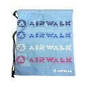 【送料無料】AIRWALK(エアウォーク)5SランドリーバッグサックスAR1502092-2200【16★】●●