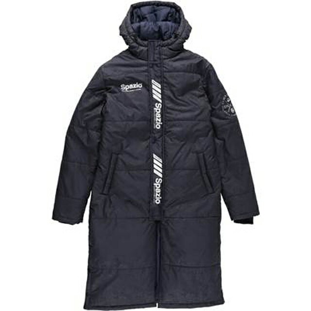 【送料無料】【10000円均一】【廃番】SPAZIO(スパッツィオ)ボアフリースベンチコートスポーツ ロングコートユニセックスネイビーTP0561-21【20★...
