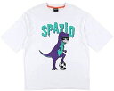 【送料無料】【2500円均一】【廃番】SPAZIO(スパッツィオ)スポーツカジュアルウェア 半袖TシャツメンズPIPPOREX TシャツホワイトGE0769-01【21★】