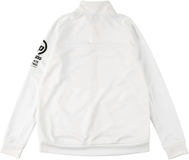 【8000円均一】SPAZIO(スパッツィオ) 長袖 ジャケット ロング パンツ 上下セットキッズ ジュニア JR.ジャージセットアップホワイト GE0780-01【22☆】通販 サッカー 用品 セール