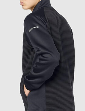 【送料無料】【7000円均一 Sサイズのみ】【廃番 追】le coq sportif(ルコック) 吸汗 ストレッチ 長袖 パーカーメンズ グランスーツジャケットブラック QMMQJF41-BLK-S【21★】