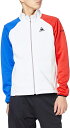 【送料無料】【7000円均一】【廃番 追】le coq sportif(ルコック) 吸汗 ストレッチ 長袖 パーカーメンズ グランスーツジャケットホワイト QMMQJF41-WHT【21★】