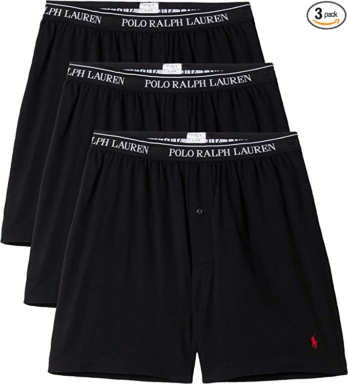 ポロ ラルフローレン ボクサーパンツ メンズ 【送料無料】【3枚組】POLO RALPHLAULEN(ポロ ラルフローレン)　メンズ ボクサー 前開きタイプ ボタン メンズ ボクサーパンツ 前開き 3枚セット ラルフローレン ロゴ ボクサー メンズインナー RCKBP3-PBD【22☆】【定番】