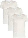 【送料無料】【訳あり商品】【5000円均一】【3枚組】DIESEL(ディーゼル) 3枚組Tシャツメンズ クルーネック 3枚セット コットン ストレッチ メンズインナー ホワイト 00SPDG-0AALW-100 【23☆】