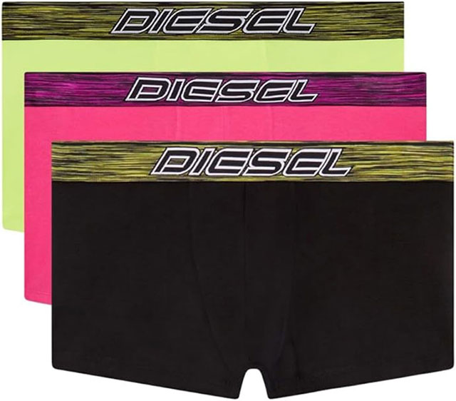 樂天商城 - 【送料無料】【3枚組】DIESEL(ディーゼル) 3枚組 ボクサー パンツ メンズ ボクサー ショーツ 3枚セット コットン ストレッチ スポーツ インナーにもメンズボクサー3枚セット ST3V-GFAZ-E6816【24★】