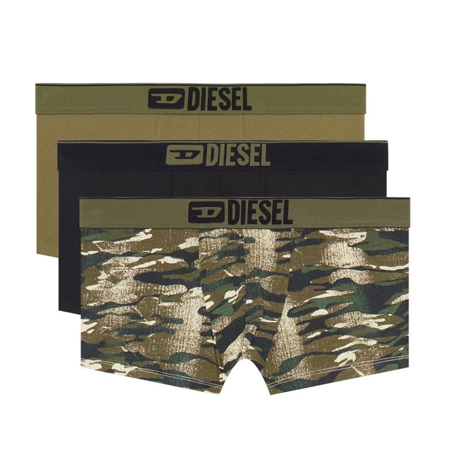 【送料無料】【7000円均一】DIESEL(ディーゼル) 3枚組 下着 メンズ ボクサー パンツDIESEL(ディーゼル)ボクサーパンツ 前閉じ 3枚組 セット UMBX-DAMIENTHREEPACK BOXER-SHORTS 00ST3V0WIAM 【24★】 2