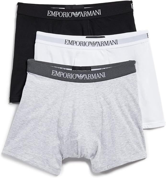 【送料無料】【8000円均一　Mサイズのみ】EMPORIO ARMANI(エンポリオアルマーニ)ローライズボクサー 3枚セット マルチ111611-9810-M【23☆】