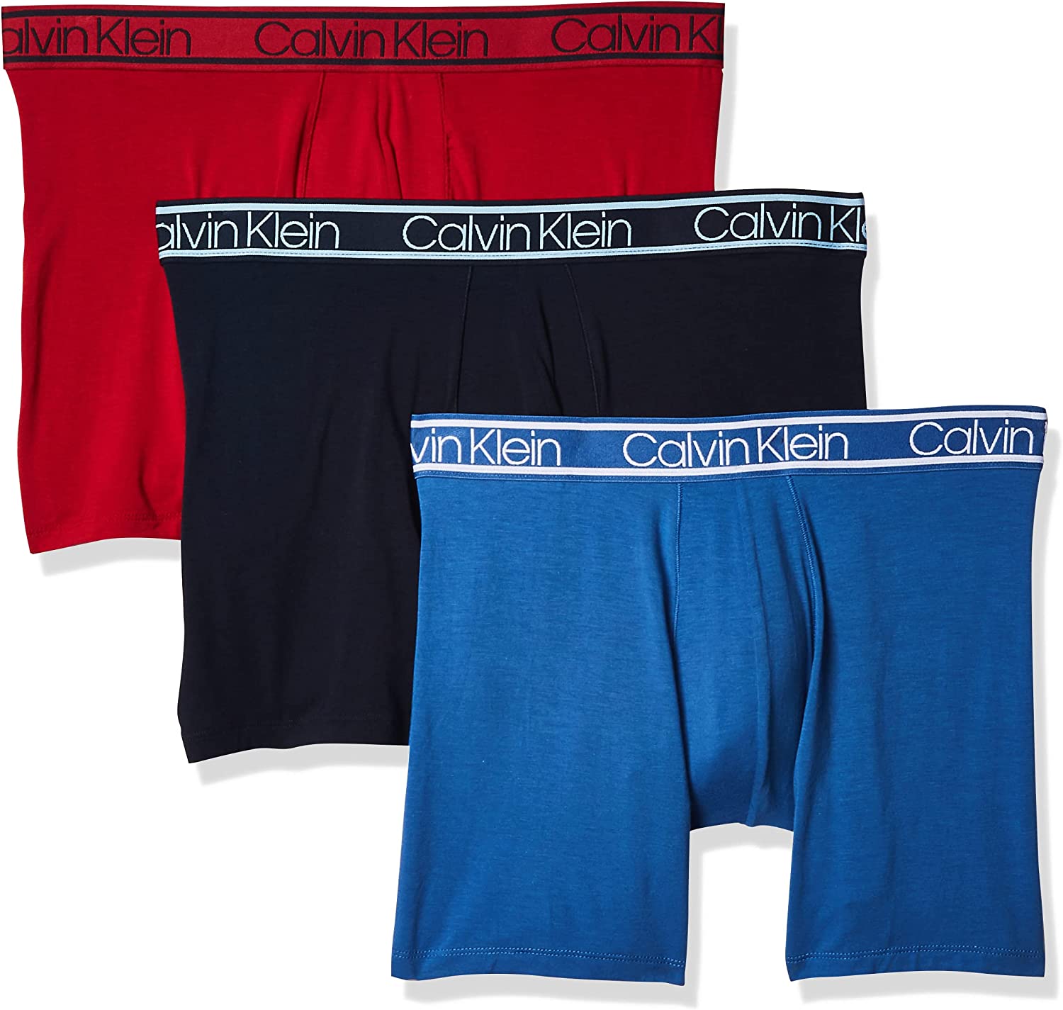 【送料無料】【5000円均一】Calvin Klein(カルバンクライン) ck ニット トランクス ボクサー 3枚セット メンズ 下着 [並行輸入品] 3枚組ボクサーパンツ NP2262O-909【22★】