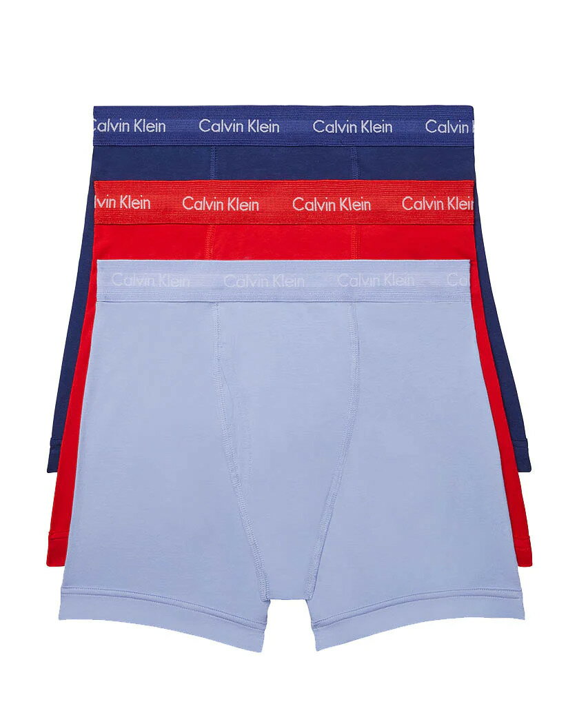 【送料無料】[カルバンクライン]ck ニット トランクス ボクサー 3枚セット メンズ 下着 [並行輸入品] 3枚組ボクサーパンツ NB2616-936【22★】