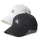 【送料無料】Calvin Klein(カルバンクライン) ユニセックス キャップ 4G5032G キャップ 帽子 ロゴ CK ベースボールキャップ4G5032G...
