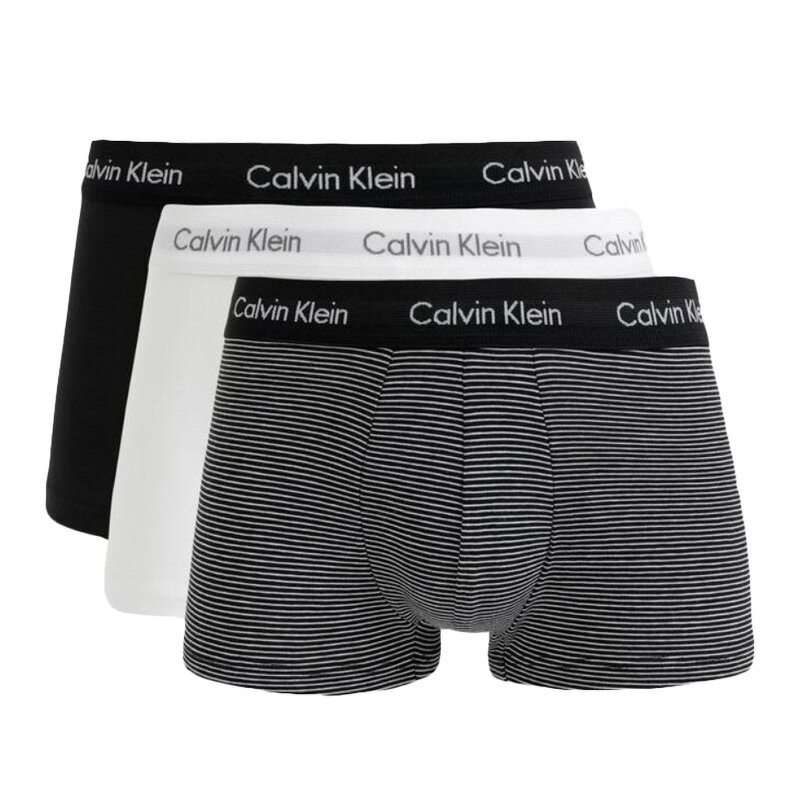 【送料無料】【3枚セット】【7000円均一】Calvin Klein(カルバンクライン)ck ボクサー 3枚セット メンズ 下着 [並行輸入品] 3枚組ボクサーパンツ ロゴ入り ボクサー ショーツ メンズ ボクサーパンツ 　U2662G-IOT【25★】