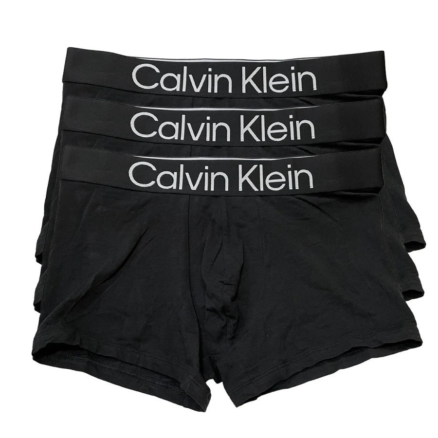 乐天商城 - 【送料無料】【7000円均一】【3枚セット】Calvin Klein(カルバンクライン) ck ボクサーパンツ 前閉じ 3枚セット 下着 セット メンズ 男性用 下着　BLACK(001) 　NP2832O-001