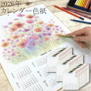 【送料無料】【10・20・30枚セット】 20026年カレンダー付色紙(F6サイズ)書道 墨絵 和風 10枚セット 【書道用品 書道用具 書道用 掛け軸 作品用】T388-SET 【25★】