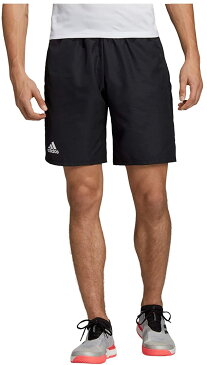 【2000円均一】【廃番】adidas(アディダス)メンズ01 TENNIS CLUB SHORT9ブラック×ホワイトFRO48-DU0877【20☆】