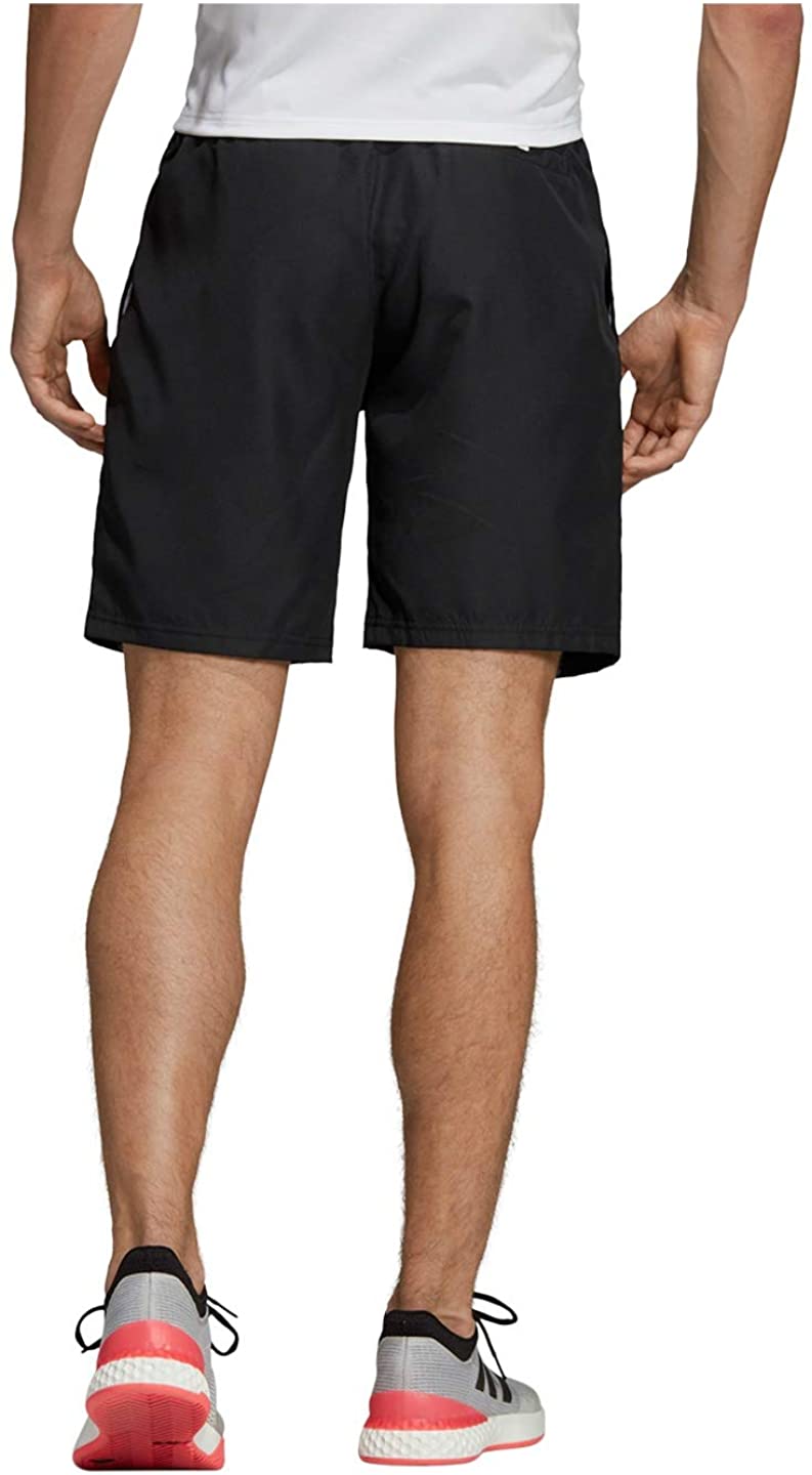 【2000円均一】【廃番】adidas(アディダス)メンズ01 TENNIS CLUB SHORT9ブラック×ホワイトFRO48-DU0877【20☆】