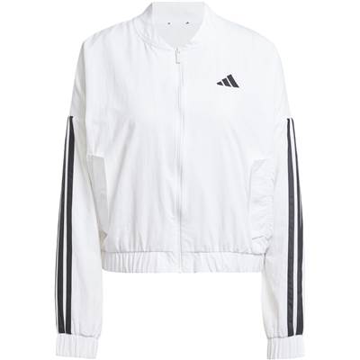 【送料無料】【廃番追メル】adidas(アディダス) 51 WESS3STウーブンJKT 長袖ウェア ウィンドジャケット レディース ウィメンズ ホワイト×ブラックー KWB48-JD5319【25☆】