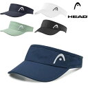 【送料無料】【3000円均一】 HEAD(ヘッド) バイザー レディース・ウィメンズ PRO PLAYER WOMENS VISOR バイザー ホワイト ブラッ...