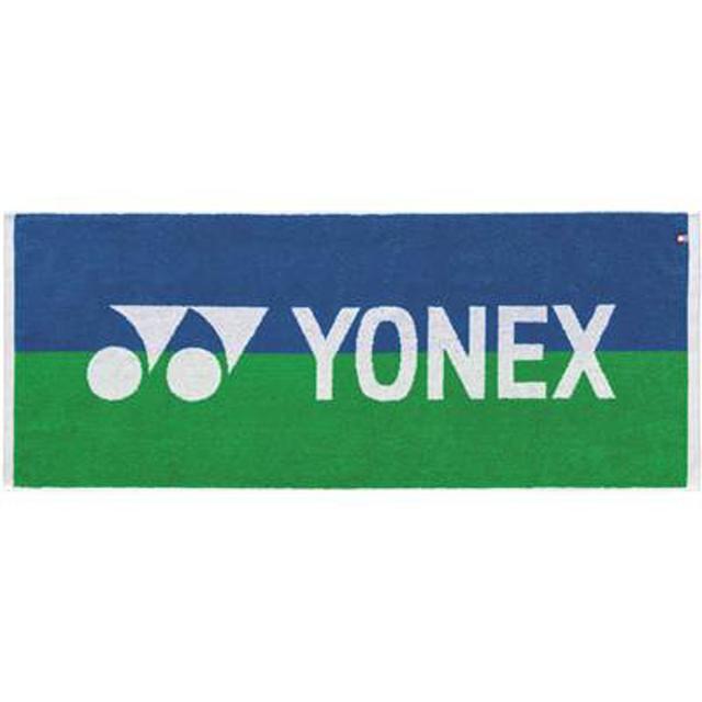 【訳あり品】【2000円均一】【よりどり5個で送料無料】YONEX(ヨネックス)スポーツタオルブルー×グリーンAC1055-171-B【19★】