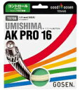 【送料無料】【よりどり3個以上で各200円引き】GOSEN(ゴーセン)UMISHIMAAK　PRO16【12☆】