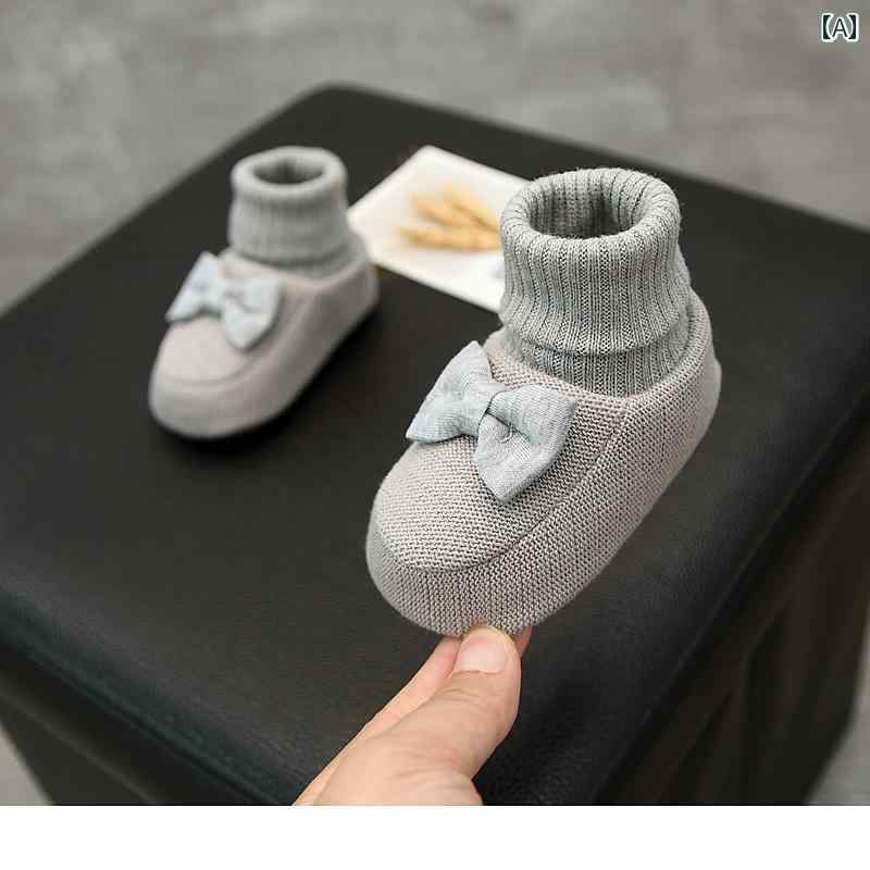 ベビーシューズ 幼児 かわいい 女の子 赤ちゃん 靴 男の子 ソフトソール 滑り止め 秋冬 プリンセス ファッション 綿 暖かい スリッポン